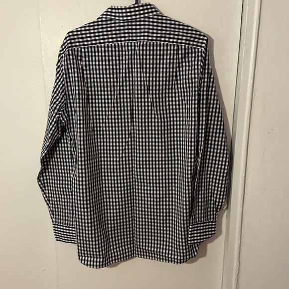 J. Crew blue checkered button down - Picture 5 of 5